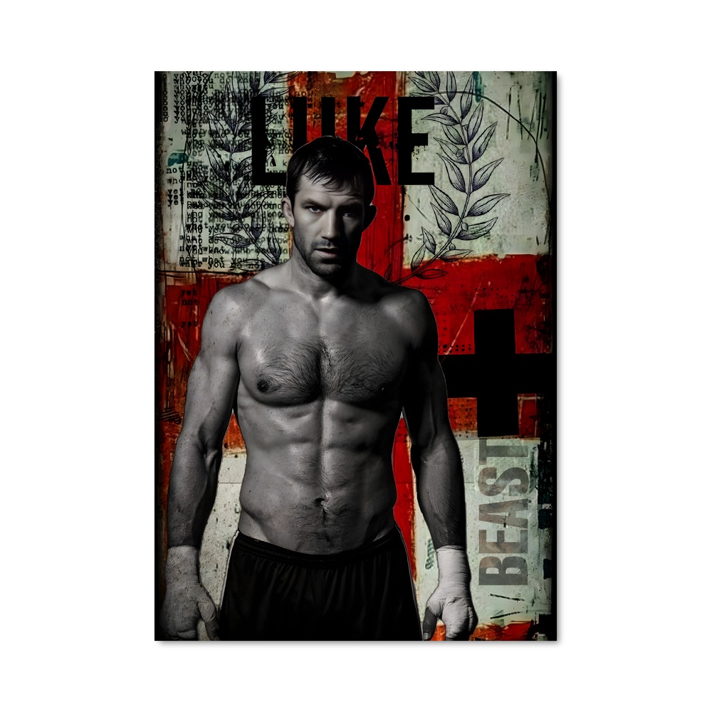Poster Luke rockhold – affiche MMA
